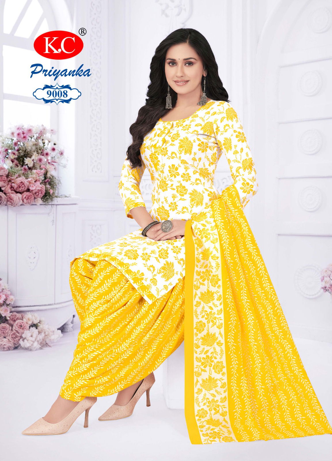 Priyanka Vol 9 By Kc Cotton Printed Readymade Dress Wholesale Shop In Surat
